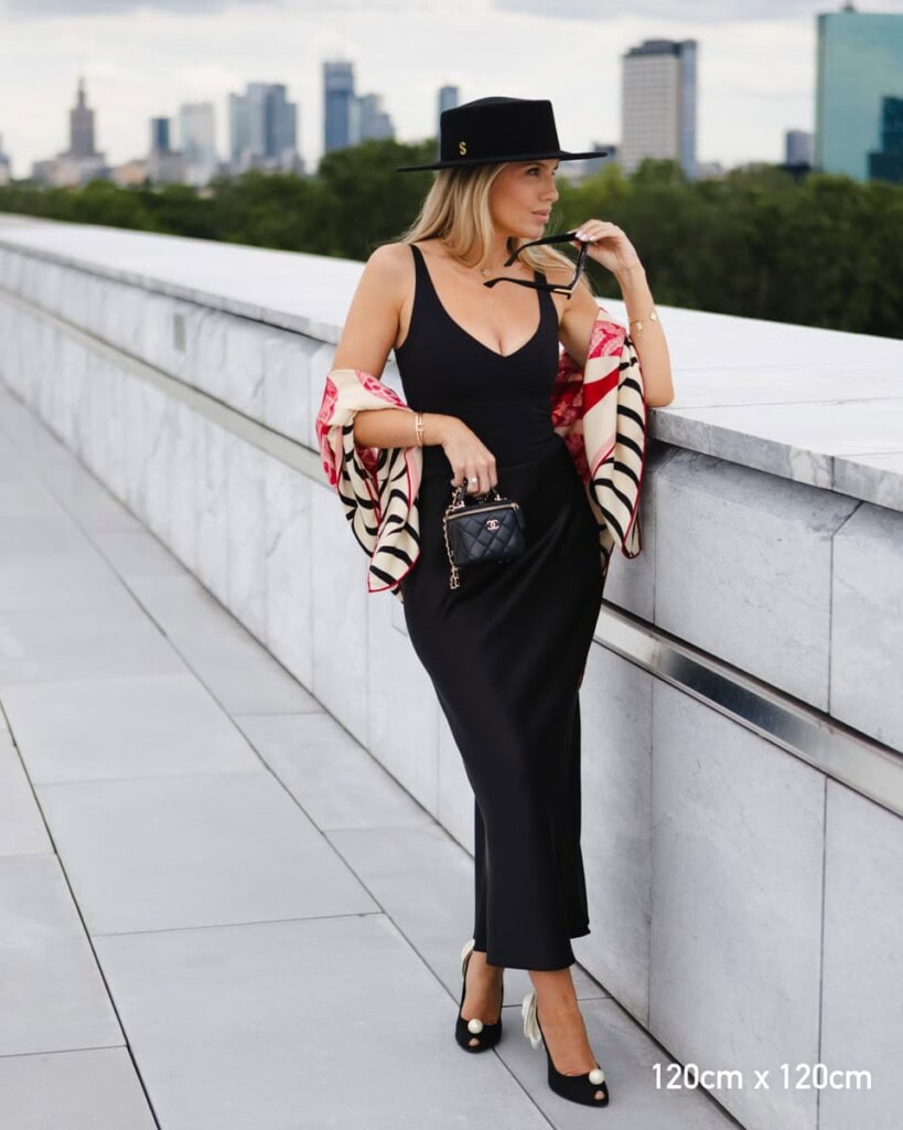 chusta welniano jedwabna dwustronna rok weza spadiora 17