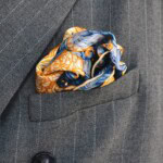 poszetka jedwabna meska dwustronna dzien i noc spadiora