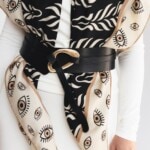 chusta welniano jedwabna dwustronna zebra spadiora 2