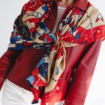 chusta welniano jedwabna dwustronna cyrk spadiora 2