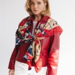 chusta welniano jedwabna dwustronna cyrk spadiora 3