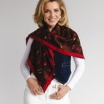 chusta welniano jedwabna dwustronna wisnie spadiora 4