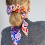 gumka scrunchie z szarfa spadiora 2