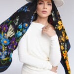 chusta welniano jedwabna dwustronna rozlaka spadiora 1