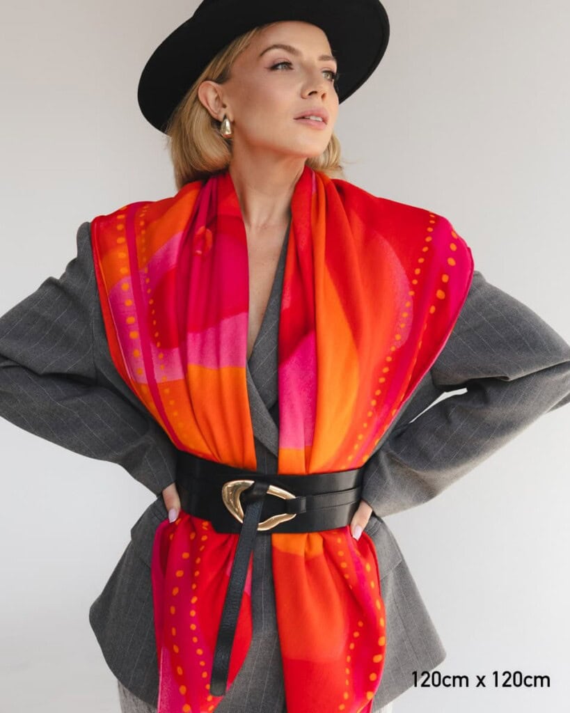 chusta welniano jedwabna dwustronna nazywaj ja jak chcesz spadiora 3