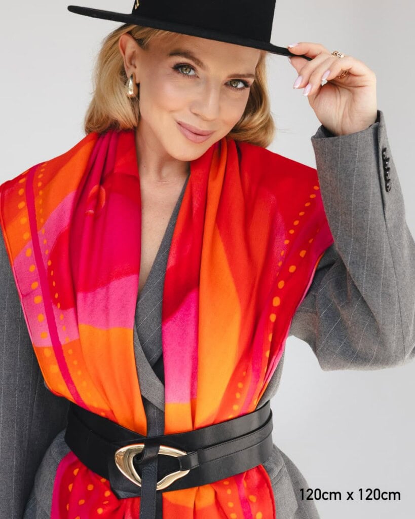 chusta welniano jedwabna dwustronna nazywaj ja jak chcesz spadiora 5