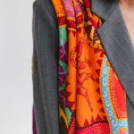 chusta welniano jedwabna dwustronna fauna spadiora 2