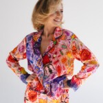 jedwabna pizama senso zuki zestaw z dlugimi spodniami spadiora