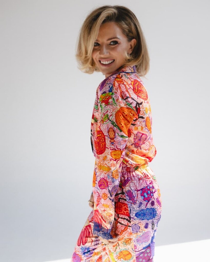 jedwabna pizama senso zuki zestaw z dlugimi spodniami spadiora 5