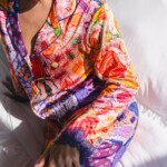 jedwabna pizama senso zuki zestaw z dlugimi spodniami spadiora 8