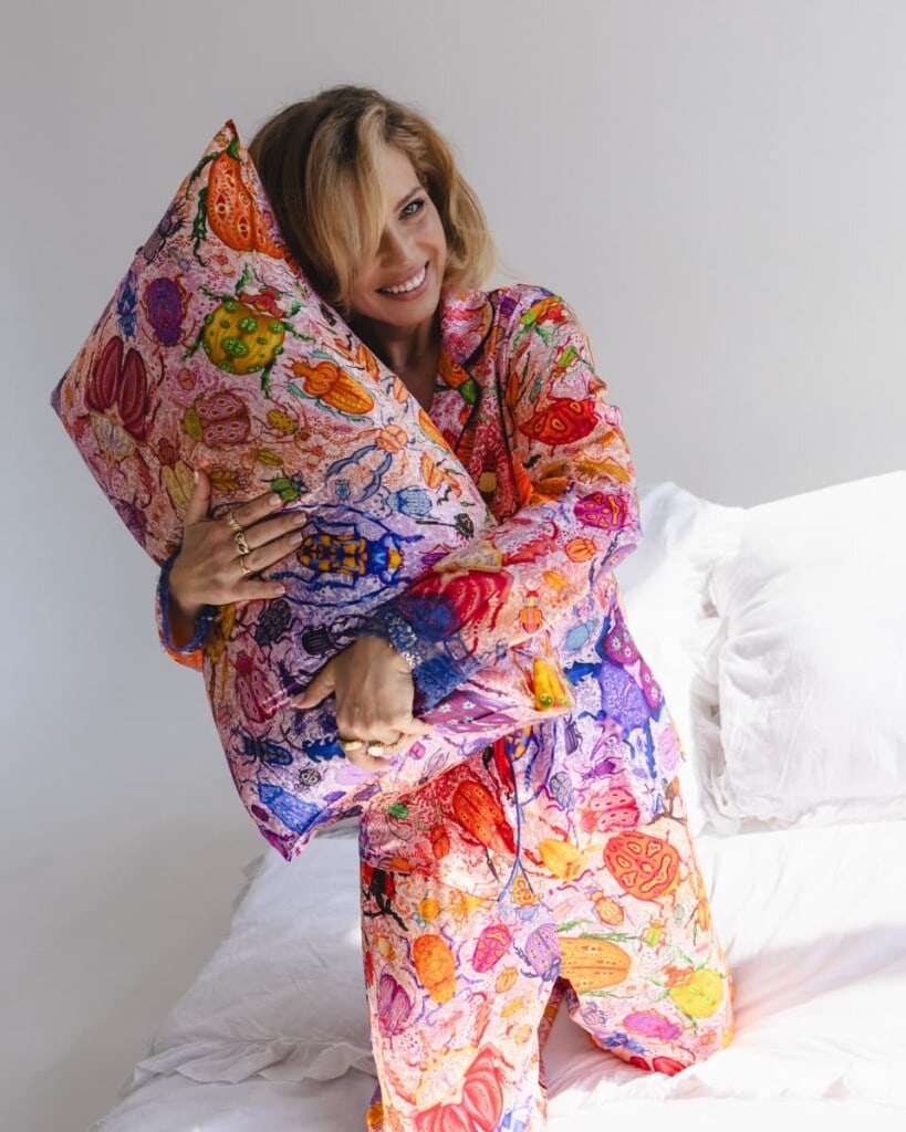 jedwabna pizama senso zuki zestaw z dlugimi spodniami spadiora 17