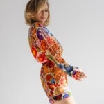 jedwabna satynowa pizama vesperto frykasy z dlugim rekawem i szortami spadiora 7