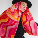 chusta welniano jedwabna dwustronna rozkosz spadiora 9