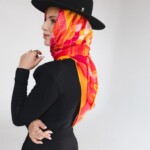 chusta welniano jedwabna dwustronna rozkosz spadiora 12