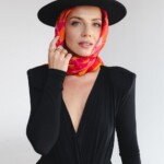 chusta welniano jedwabna dwustronna rozkosz spadiora 13