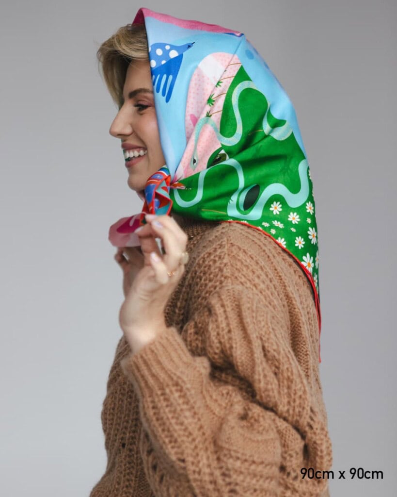 apaszka jedwabna dwustronna sen spadiora 3