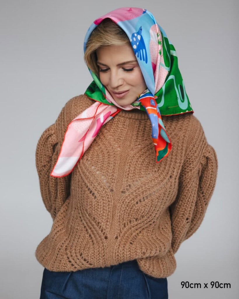 apaszka jedwabna dwustronna sen spadiora 5