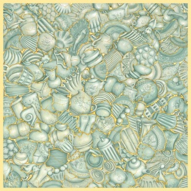 wzor kintsugi spadiora