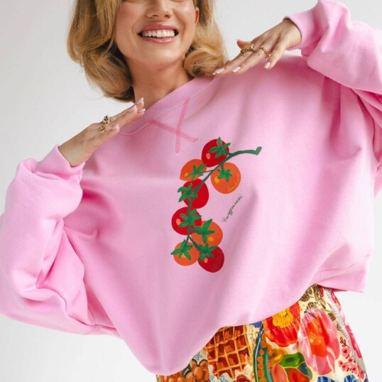 bluza movado rozowa spadiora