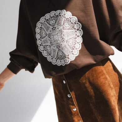 bluza movado brazowa spadiora 1