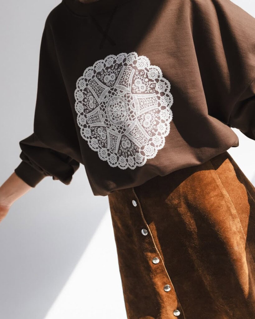 bluza movado brazowa spadiora 1