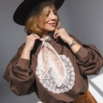 bluza movado brazowa spadiora 7