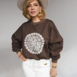 bluza movado brazowa spadiora 15