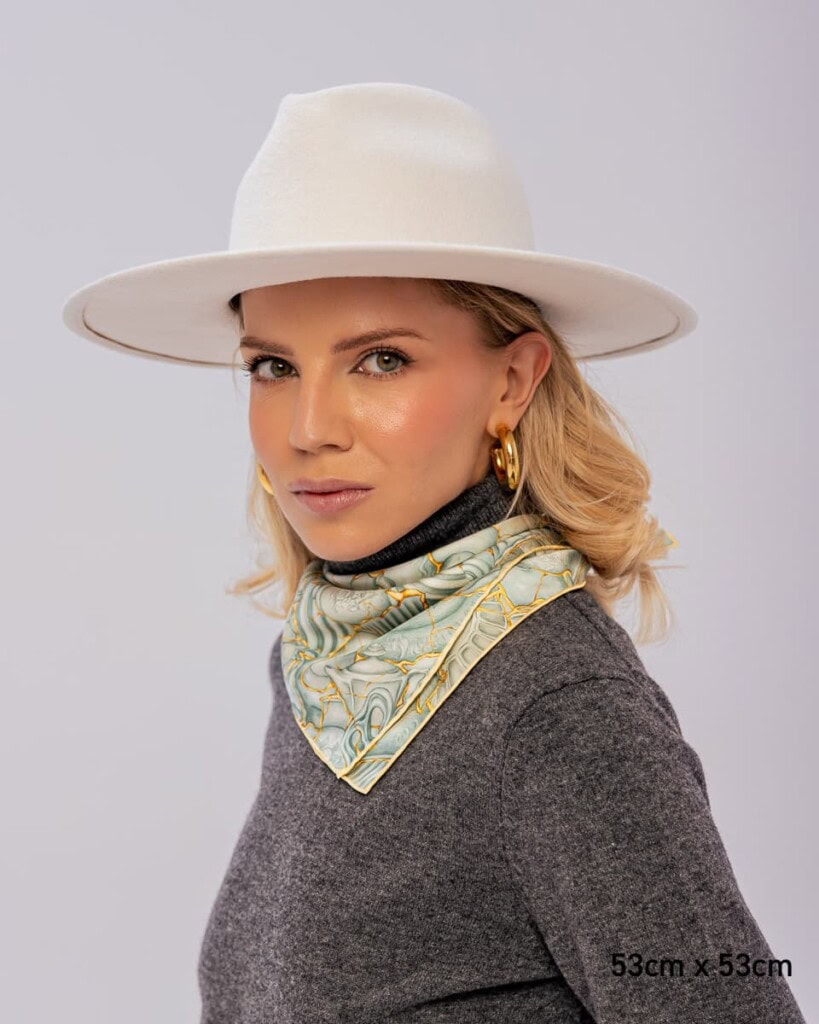 apaszka jedwabna dwustronna kintsugi spadiora 11