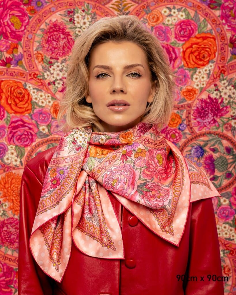 apaszka jedwabna dwustronna rantuch spadiora 6