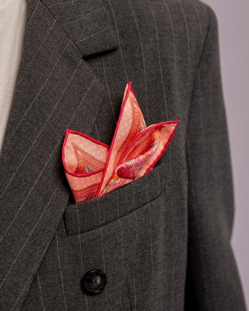 poszetka jedwabna meska dwustronna rantuch spadiora 1