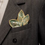 poszetka jedwabna meska dwustronna kintsugi spadiora 3