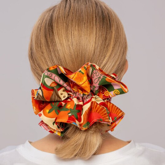 jedwabna gumka scrunchie ornamilo frykasy spadiora 4
