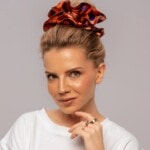 jedwabna gumka scrunchie ornamilo zywioly spadiora 2