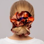 jedwabna gumka scrunchie ornamilo zywioly spadiora