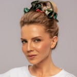 jedwabna gumka scrunchie ornamilo pomander spadiora 4