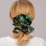jedwabna gumka scrunchie ornamilo pomander spadiora 1