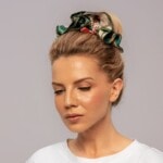 jedwabna gumka scrunchie ornamilo pomander spadiora 3