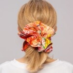 jedwabna gumka scrunchie ornamilo zuki spadiora