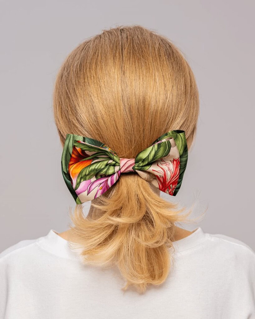 jedwabna kokarda do wlosow fiksi pomander spadiora 1