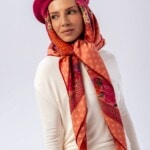 chusta welniano jedwabna dwustronna rantuch spadiora 6