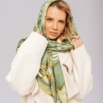 chusta welniano jedwabna dwustronna kintsugi spadiora 16