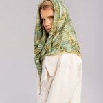 chusta welniano jedwabna dwustronna kintsugi spadiora 11