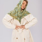 chusta welniano jedwabna dwustronna kintsugi spadiora 5