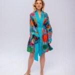 jedwabne kimono kwiaty podwodne spadiora 4