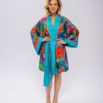 jedwabne kimono kwiaty podwodne spadiora 7