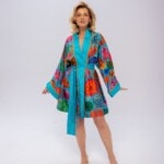 jedwabne kimono kwiaty podwodne spadiora 9