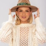 kapelusz damski bando z jedwabna szarfa bez spadiora 2