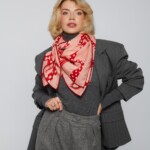 chusta welniano jedwabna dwustronna zwiaz mnie spadiora