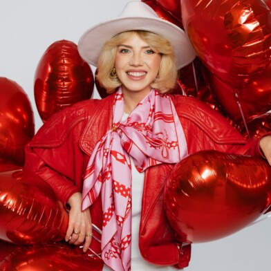 apaszka jedwabna dwustronna zwiaz mnie spadiora