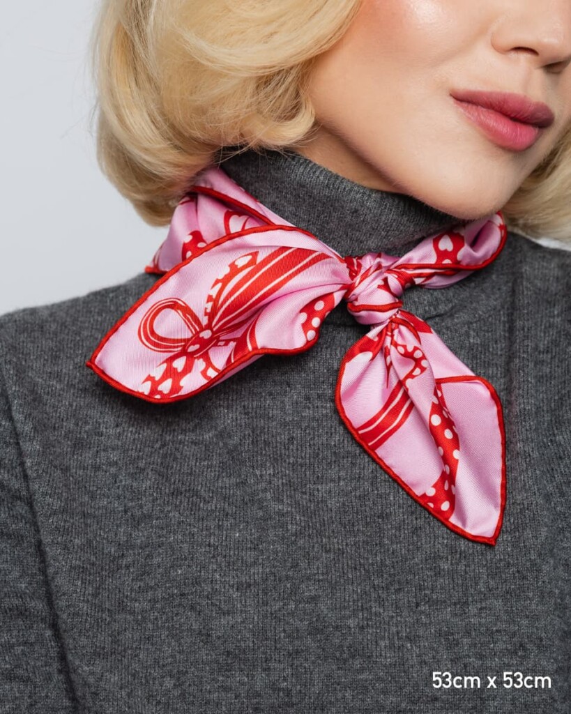 apaszka jedwabna dwustronna zwiaz mnie spadiora 4